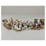 Pig Figurine Assortment / 39 pc
