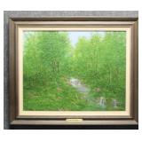 "The Forest Primeval" Original Painting on Canvas