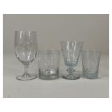 Assorted Fleur De Lis Drinkware / 32 pc
