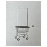 R&B Wire Products Laundry Cart NIB