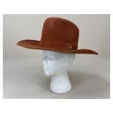 Vintage Womenï¿½s Suede Cowboy Hat