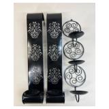 Metal Wall Hanging Candle Holders