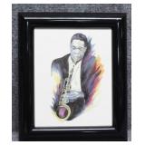'Bird' Charlie Parker Portrait Print on Canvas