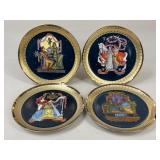 Leyendecker Foundation Decorative Plates / 4 pc