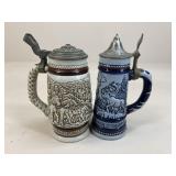 Avon Beer Steins/ 2 pc