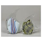 Art Glass Fish / 2 pc