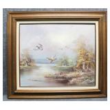 'Ducks' Original Painting on Canvas