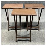 Folding Tray Tables / 3 pc