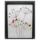 'Dancing Alliums' Print and Glass Decal by Elle D