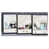 Glamour  Wall Decor 3/PC