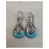 Sterling Silver & Turquoise Earrings