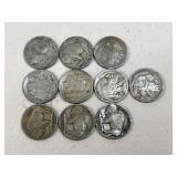 Buffalo Nickels/ 10 pc
