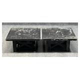 Pair of Resin Platforms