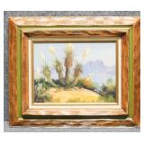 Original Painting on Masonite Signed