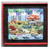 Noah's Ark Textile Art