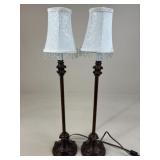 Pair Of Lamps w/ Shades