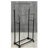 Rolling Clothing Rack