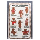 'Sew Lovable Bears' Fabric Wall Decor