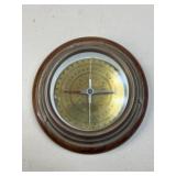 Compass with Wood Base
