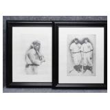 Joe Jackson, Lou Gehrig & DiMaggio Decor 2/PC