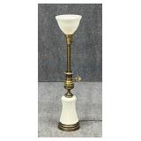 3 ft Metal & Glass Lamp