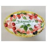 Hand Painted Bruschetta Tray