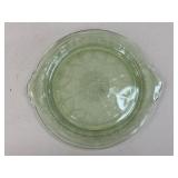 Vaseline Glass Platter
