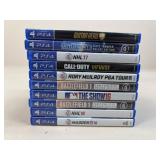 PS4 Games- Battlefield 1, NHL 16 & 17 +