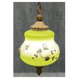 Glass & Metal Light Fixture