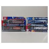 MLB, NBA, NFL 1:80 Scale Trucks NIB / 4 pc