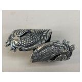 Sterling Silver Dragon Cuff Bracelet