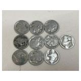 Buffalo Nickels/ 10 pc