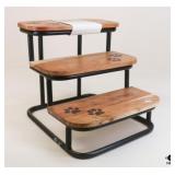 Wood & Metal Pet Stairs