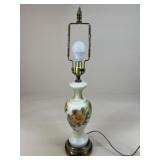 Painted Glass Lamp