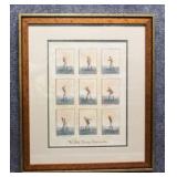 'The Golf Swing Progression' Print