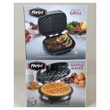 Parini Electric Grill / Waffle Maker NIB