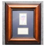 'Hall of Fame' Bill Terry  Autograph & Portrait