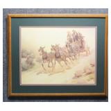 'Kicking up some dust' S/N Print