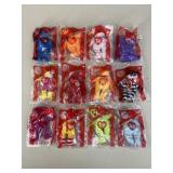 McDonaldï¿½s Happy Meal Beanie Babies/ 12