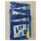 5ï¿½ x 7ï¿½ Blue Tarp NIP / 4 pc