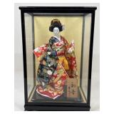 Resin Geisha Doll in Protective Case