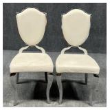 Shield Back Metal Chairs