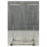 Rolling Clothing Rack