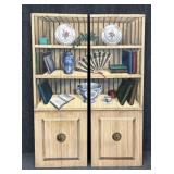 Painted Room Divider / 2 pcs