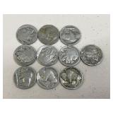 Buffalo Nickels/ 10 pc
