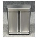 Simple Human Double Trashcan