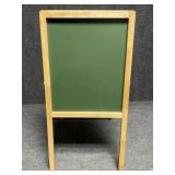 Childrenï¿½s 2 Sided Easel - Chalkboard & Whiteboard