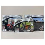 3 Build & Play Harley Davidson Wood Motorcycle