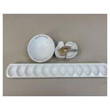 Mud Pie Dishes & Serving Tray