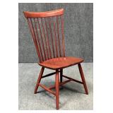 Ethan Allen Red Tone Windsor Style Chair
